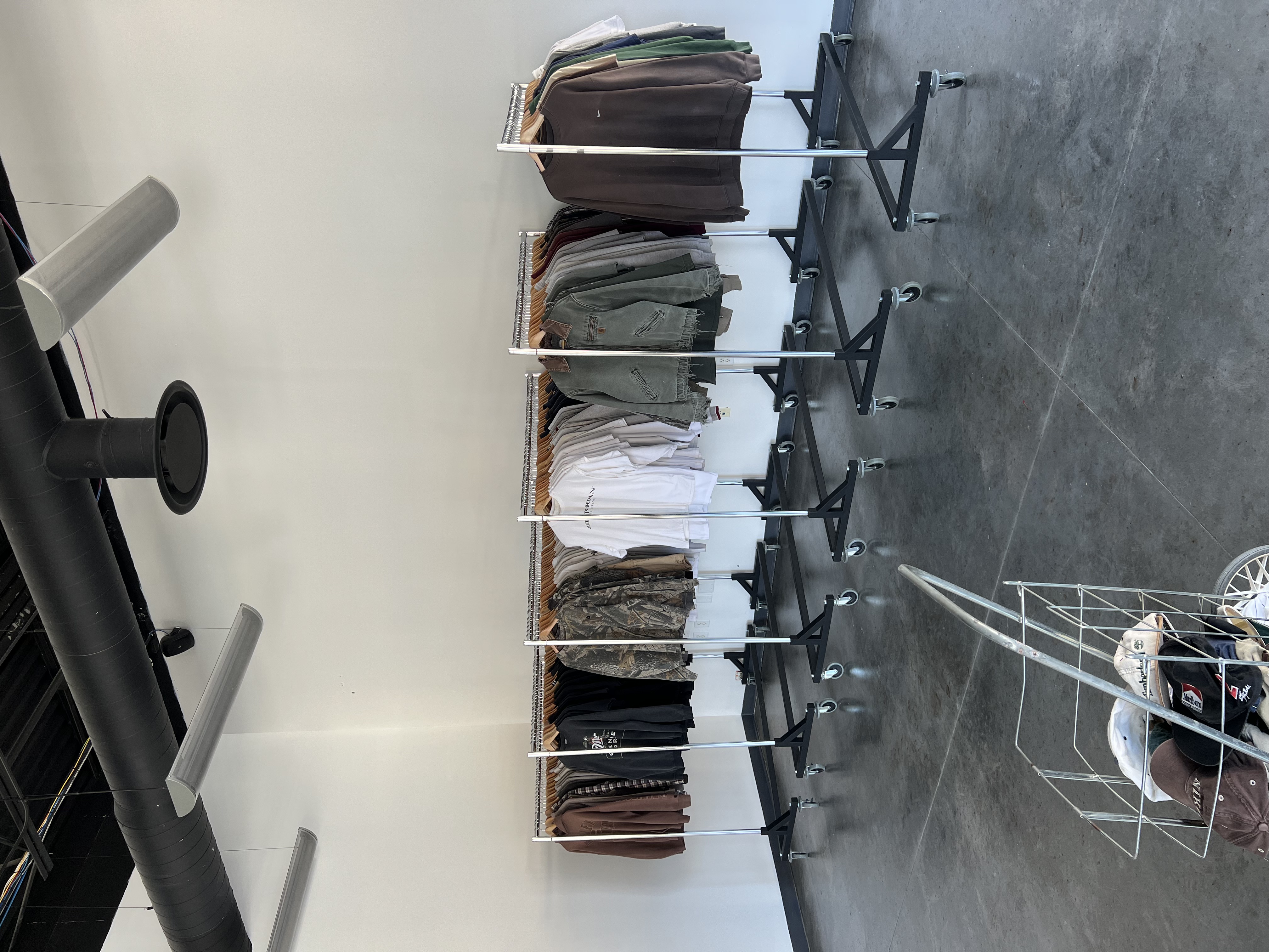 Product collecting dust